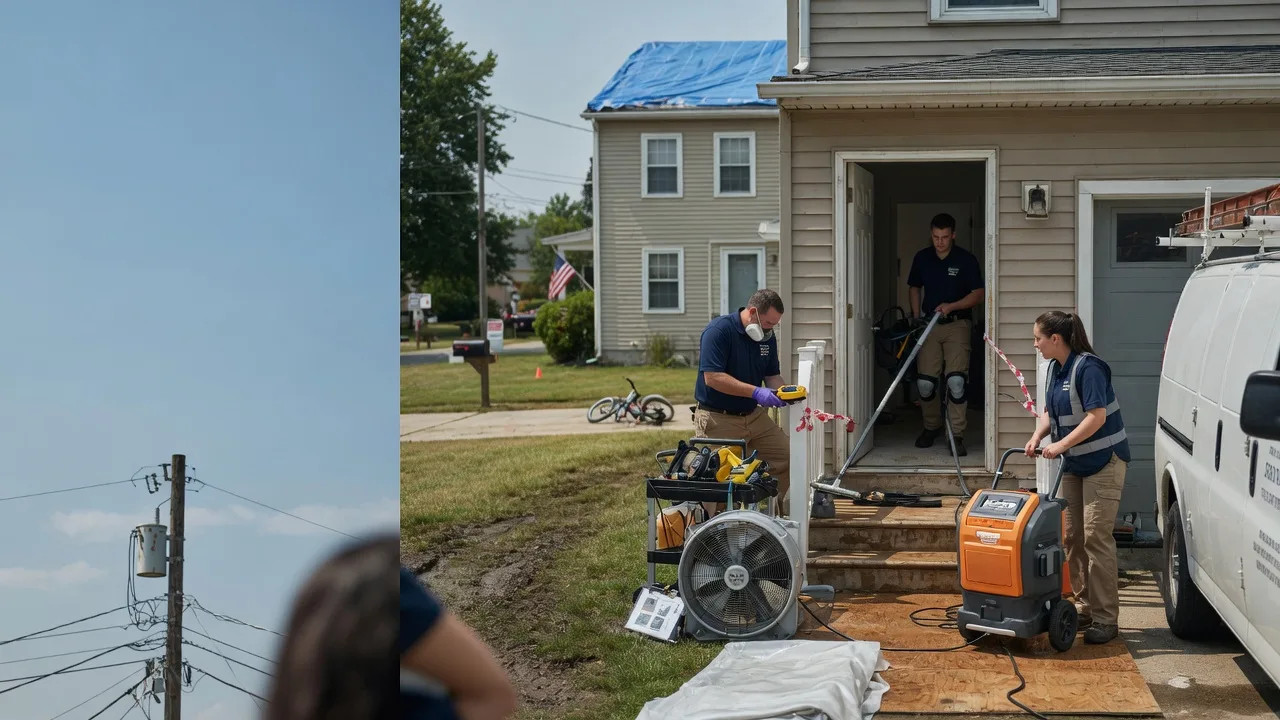 Water Damage Repair in Stonefort, IL near me